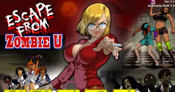 [ 英文/ACT动作/僵尸] Escape From Zombie U V0.2 [PC/900M]-小黄鸭acgn