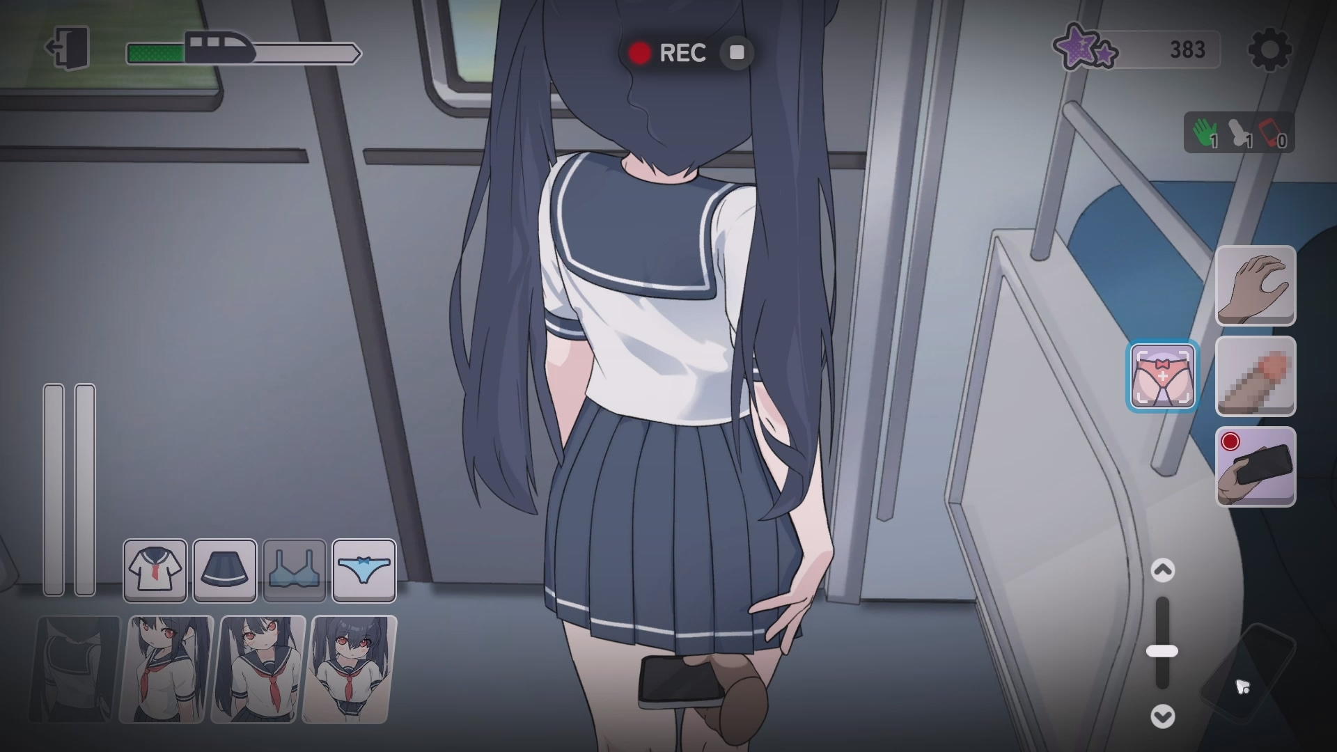 图片[3]-【互动SLG/抚摸触摸/动态/PC】通勤电车、被偷拍的少女   AI汉化版 [PC]-小黄鸭acgn